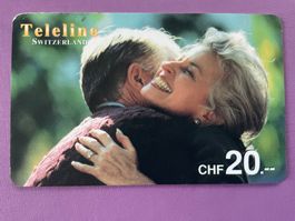 Teleline Karte. Liebespaar