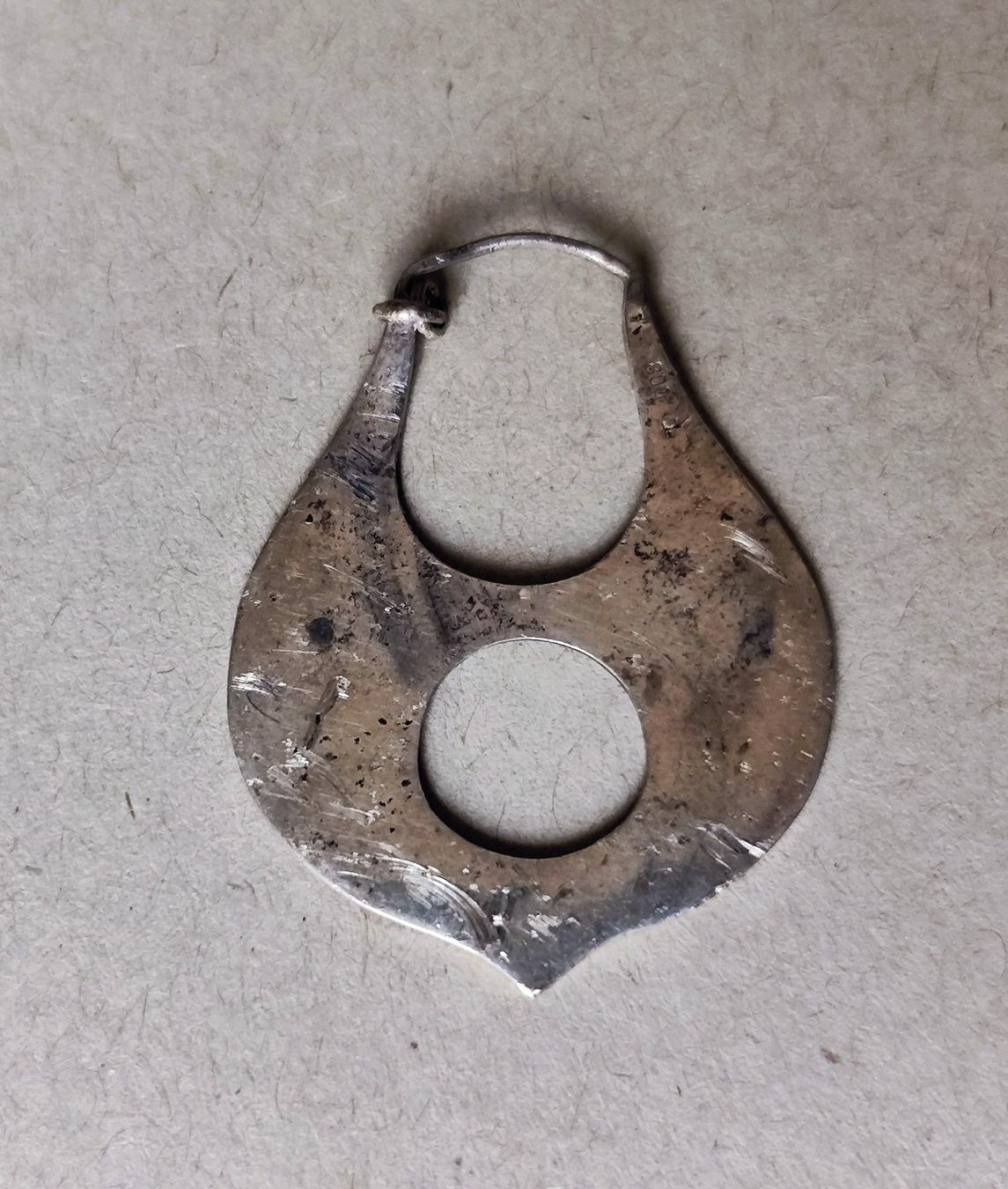 Ciondoli: Pendentif artisanal ancien en argent – Usato da Carouge GE venduto da for_8yym 1