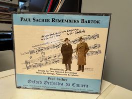 Béla Bartók - Paul Sacher Remembers Bartok - SRA05B