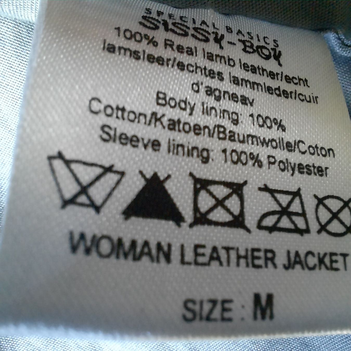 Jacken: Damen Lederjacke Sissy-Boy Grösse M – Gebraucht aus Mönchaltorf von Espressina 5