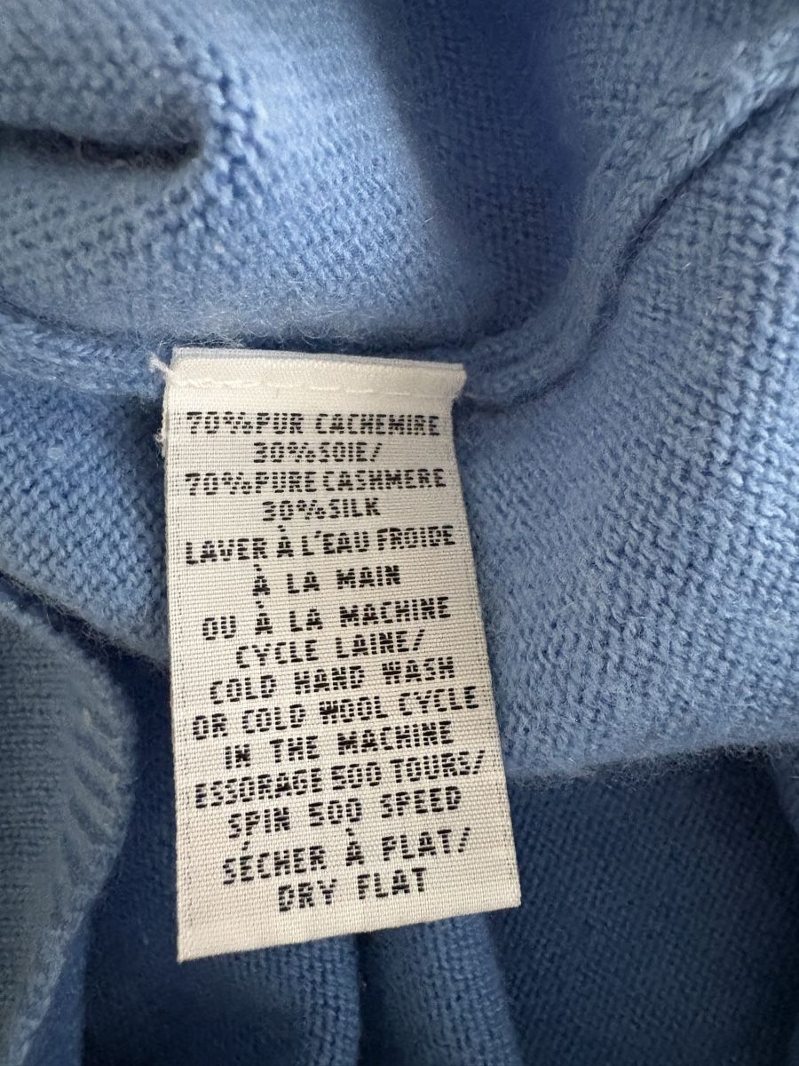 Pulls & Sweat-shirts: Damen Pullover Eric Bompard Kaschmir Seide Blau Grösse M – D'occasion à Wimmis par rimnakit 2