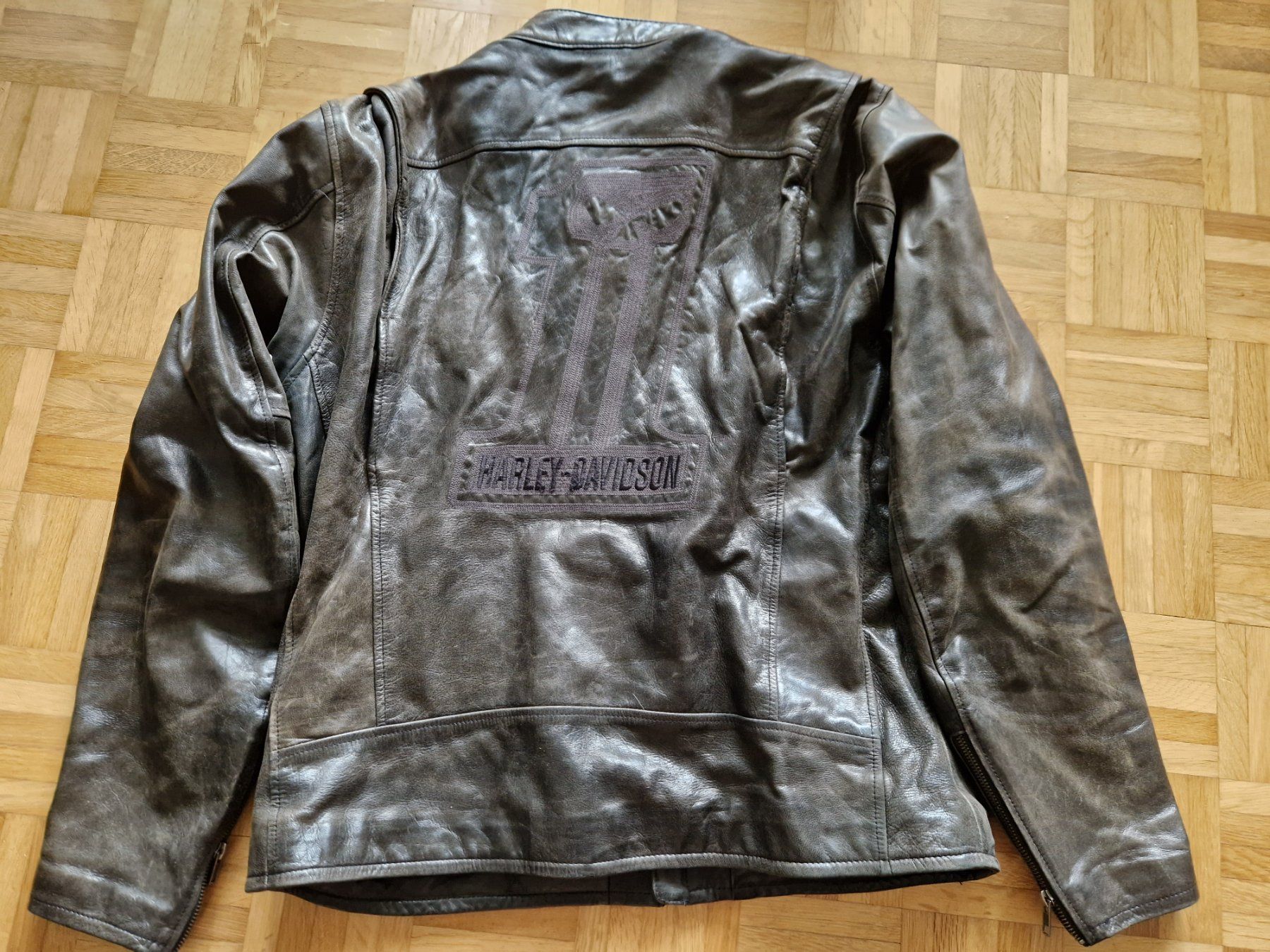 Harley-Davidson Vestes: Harley-Davidson Lederjacke #1 Original – D'occasion à Steffisburg par mazda_mx_5 1