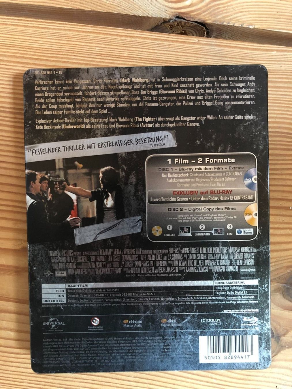 Tutti i DVDs: Blu-Ray Steelbook Contraband – Usato da Gasel venduto da Alter_Ego 1