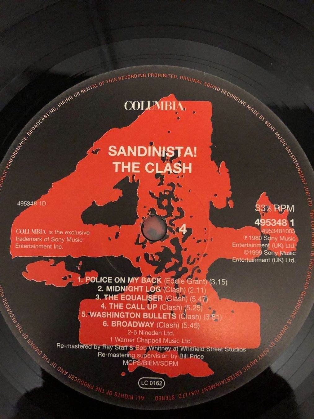 Dischi in vinile: The Clash - Sandinista UK 3xLP – Usato da Schübelbach venduto da Klabauterli 7