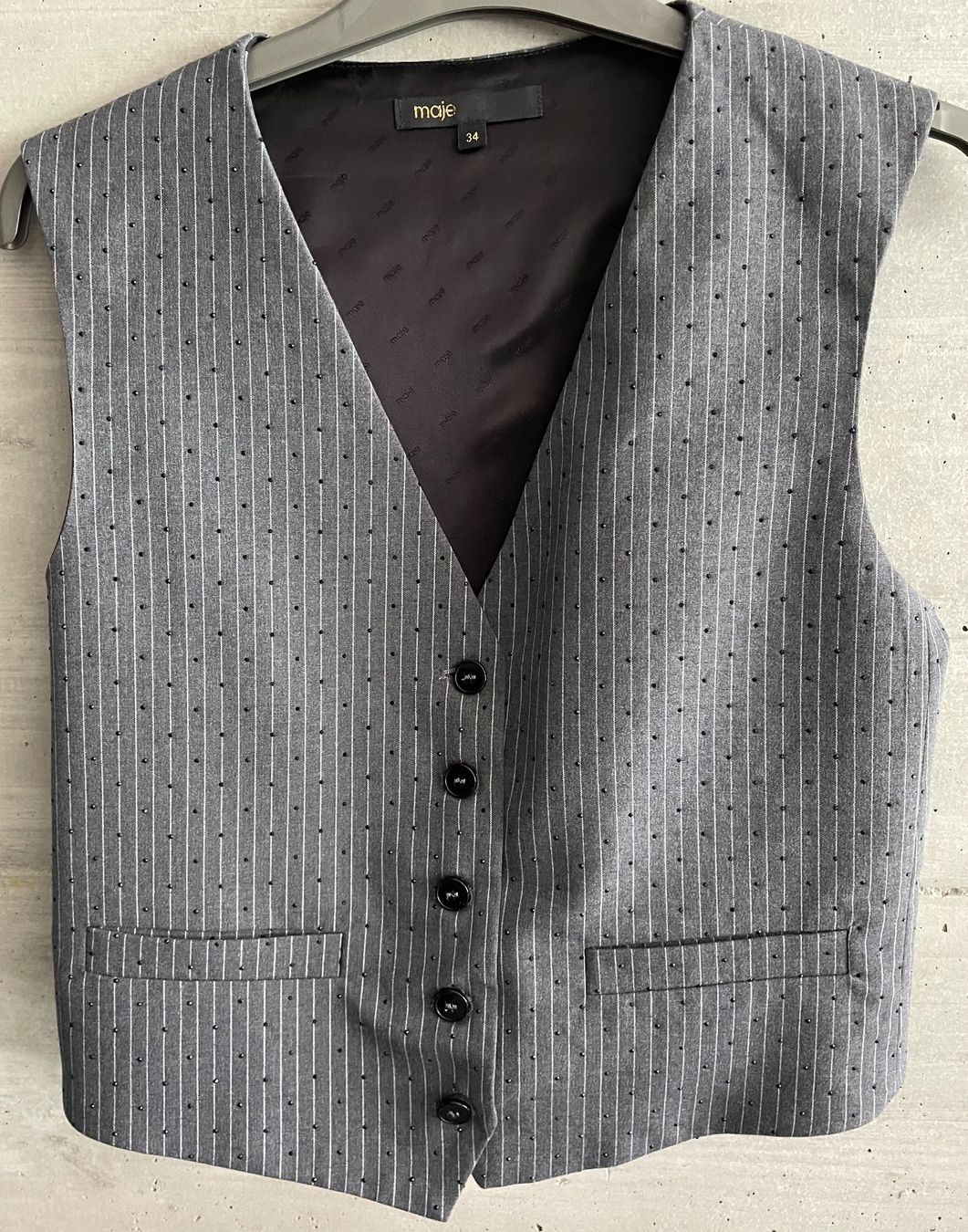 Maje Completi & Tailleur: Ensemble 3 pièces tailleur Maje, taille F34 – Nuovo (secondo la descrizione) da Vernayaz venduto da Veron1 7