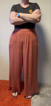 Stoffhose weit geschnitten XXL