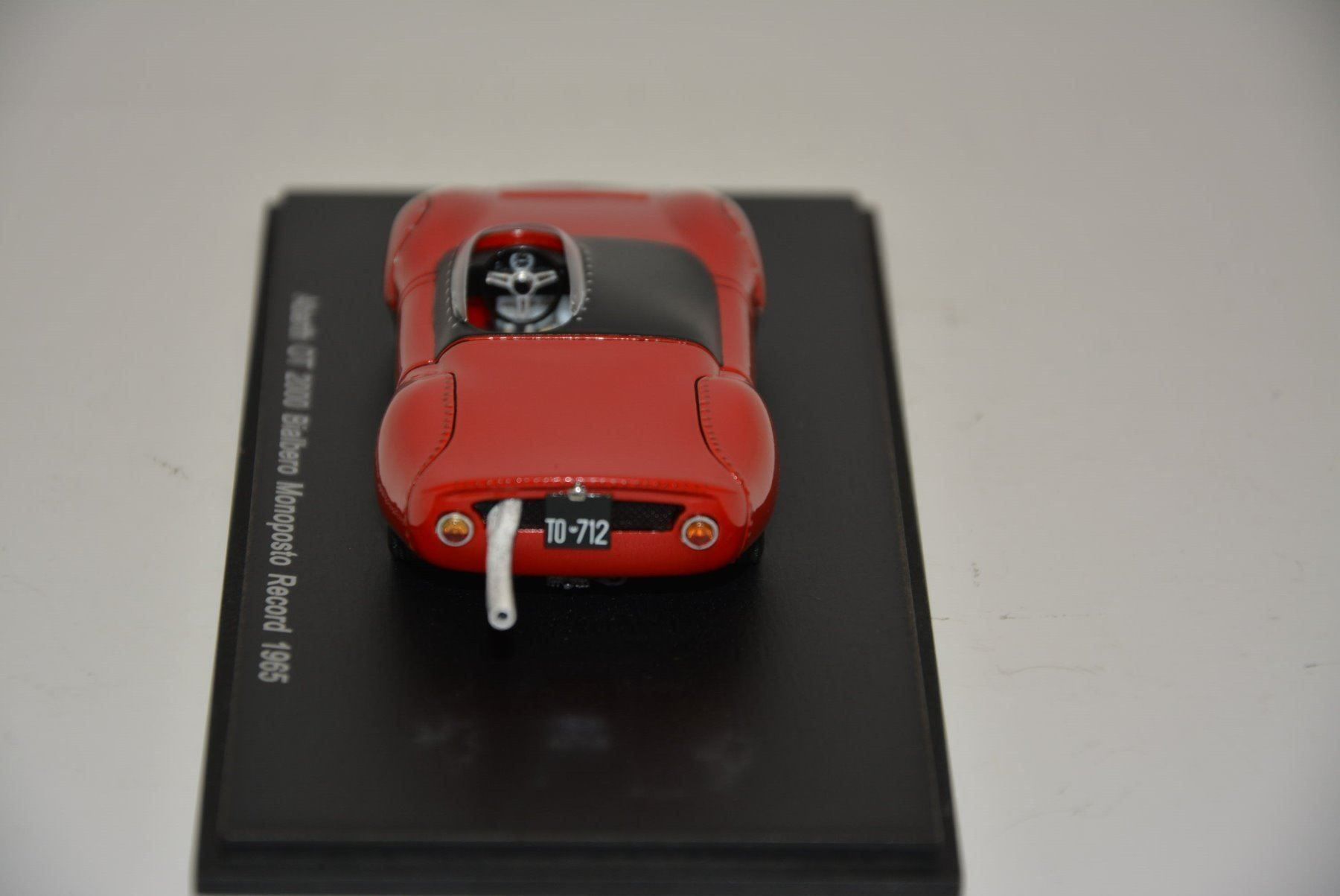 Abarth Modellini d'auto: Abarth OT 2000 Bialbero Record 1965 1:43 – Nuovo e nell'imballaggio originale da Goldach venduto da Feivel9 7