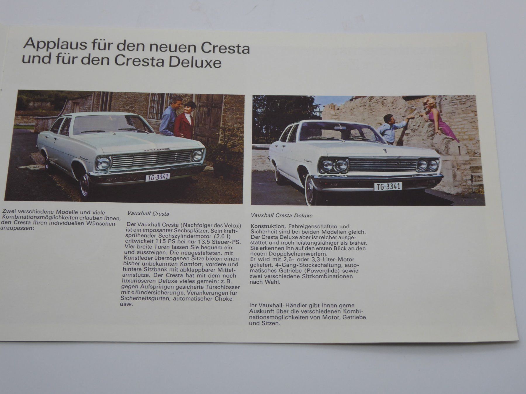 Documenti: Vauxhall Cresta 2 Prospekte – Usato da Safenwil venduto da efclassics 5