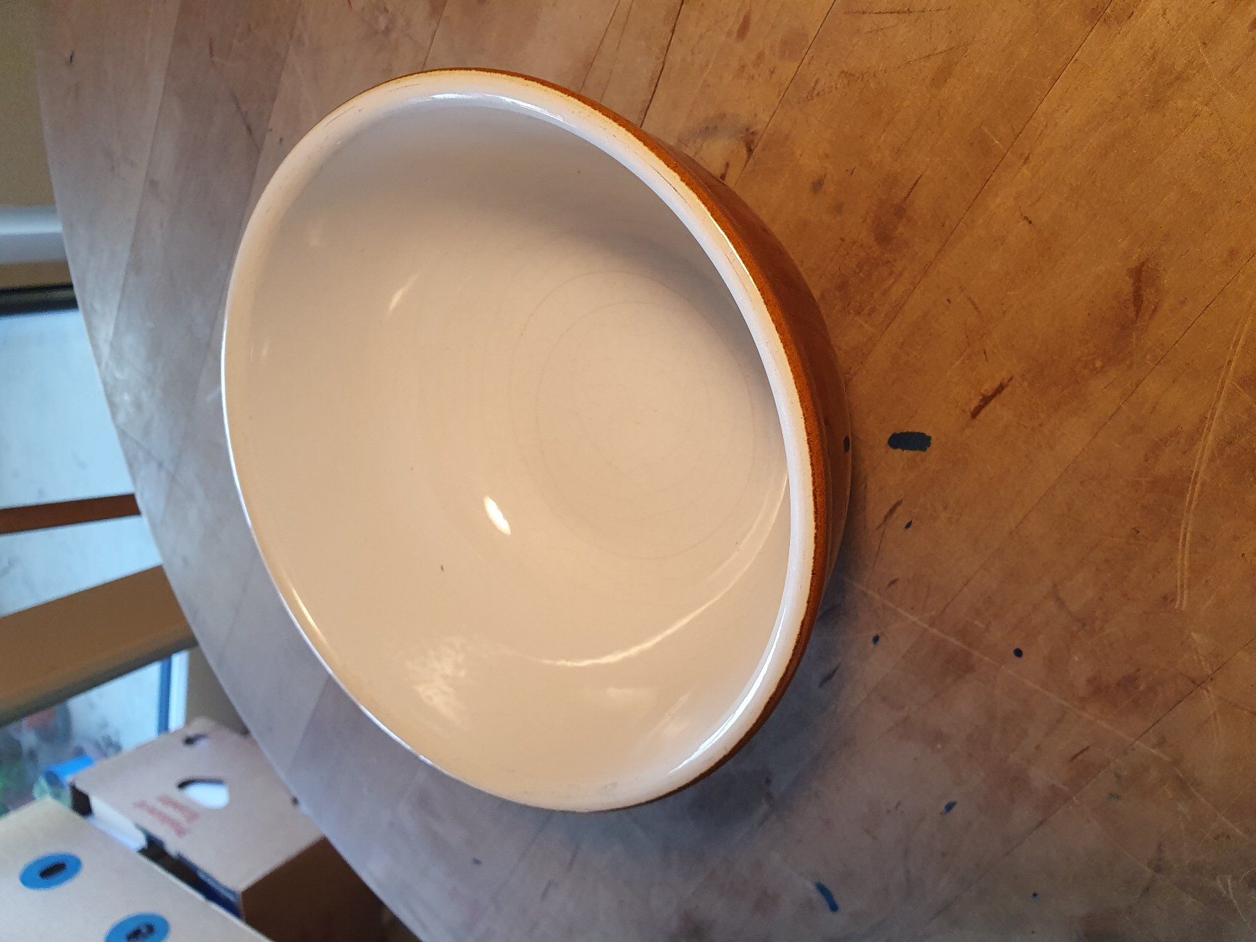 Ciotole: Steingutschüssel braun 21 cm – Usato da Zürich venduto da loosebone 1