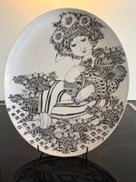 Gr. Wand-Platte Porzellan Rosenthal Wiinblad "La Paloma"