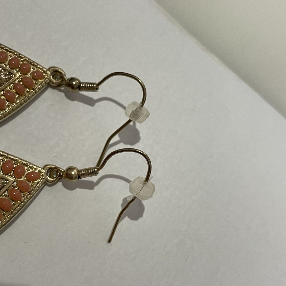 Orecchini pendenti & Orecchini a lobo: Ohrringe, Ohrhänger, Modeschmuck, orientalisch, rosa, gold – Nuovo (secondo la descrizione) da Bellach venduto da Lapislazuli_blues 3