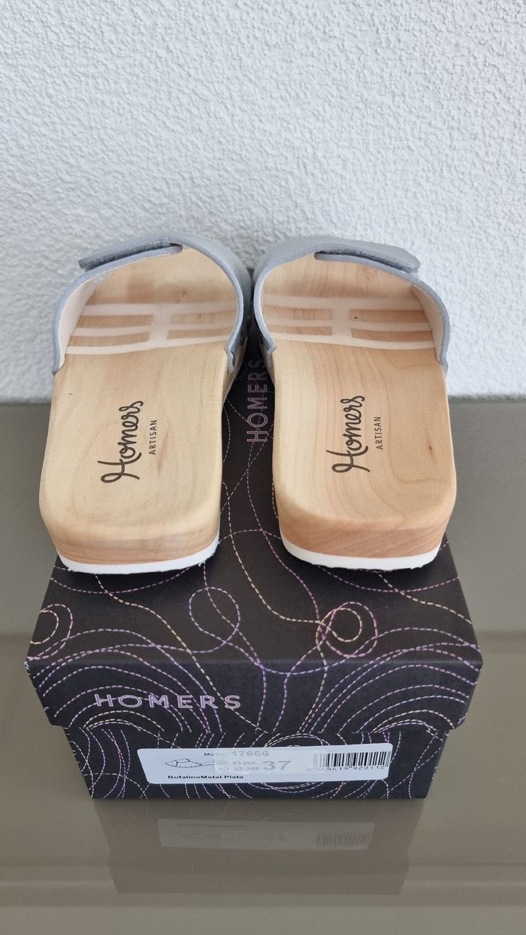Scarpe da donna: Sandale Homer's 37 silber – Nuovo e nell'imballaggio originale da Untereggen venduto da cla_kb2w 1