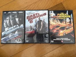 Lot de 3 DVD Fast and Furious: Action et Adrénaline!