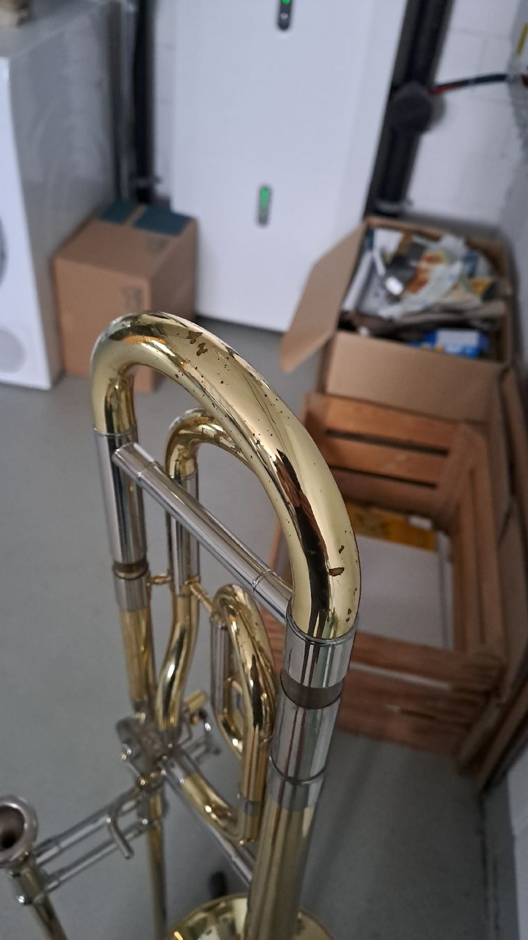 Yamaha Strumenti musicali: Yamaha Tenorposaune YSL-684 mit Quartventil – Usato da Egnach venduto da Huuler 1