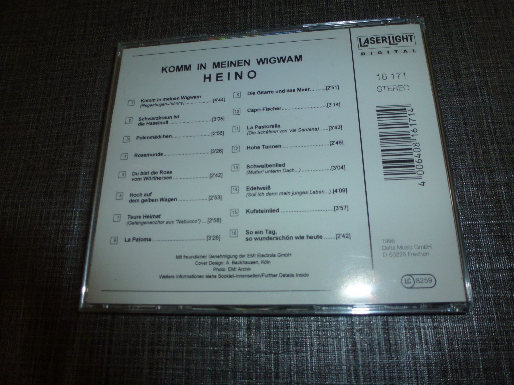 CDs: Heino - Komm ini meinen Wigwam CD – D'occasion à Olten par Disc-Ausverkauf 1
