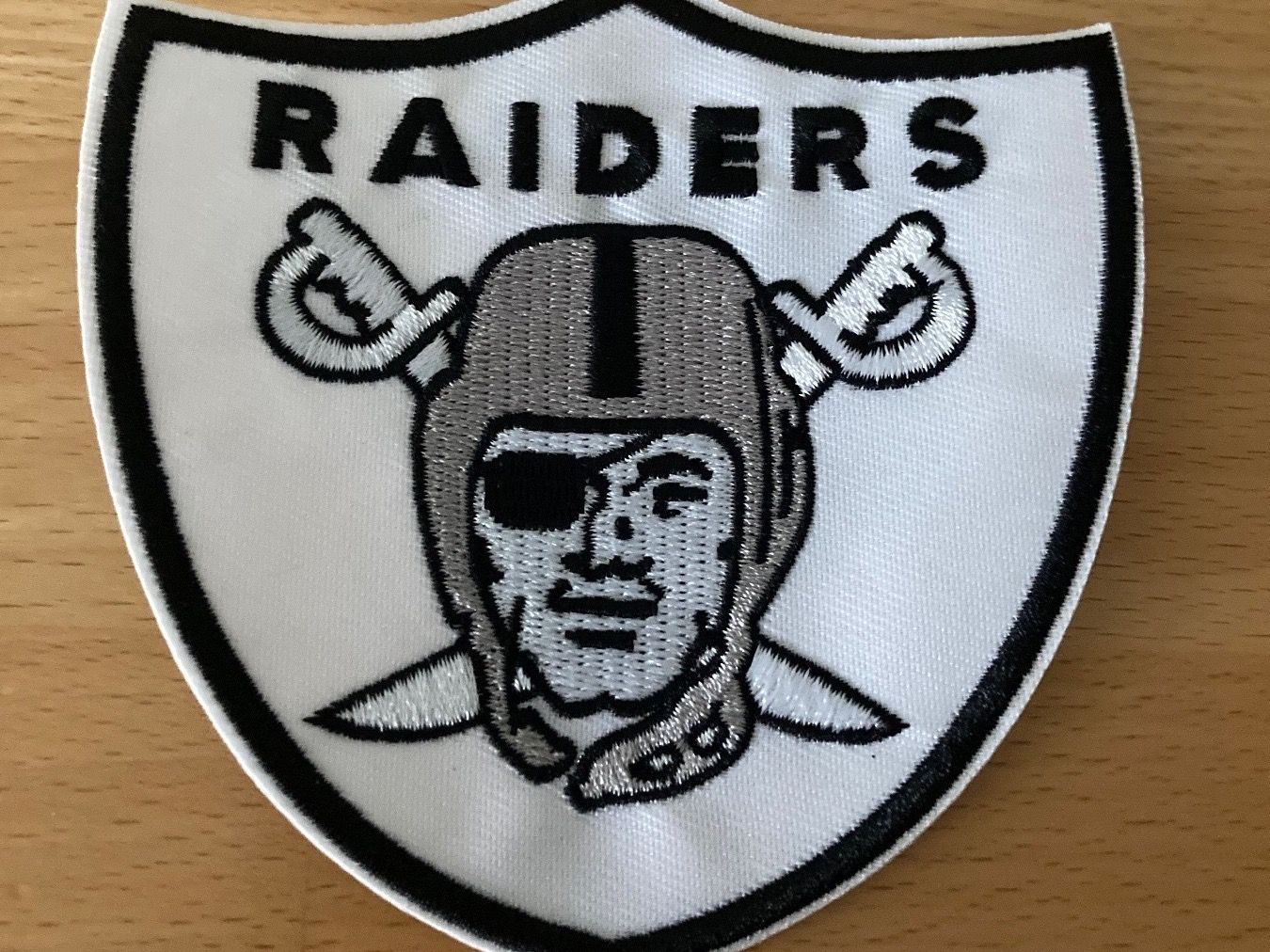 Toppe: NFL Las Vegas Raiders Patch Aufnäher Sticker – Nuovo (secondo la descrizione) da Horn venduto da abutre72
