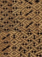 Raphia-Plüschgewebe, "Velours du Kasaï", Afrikanische Kunst