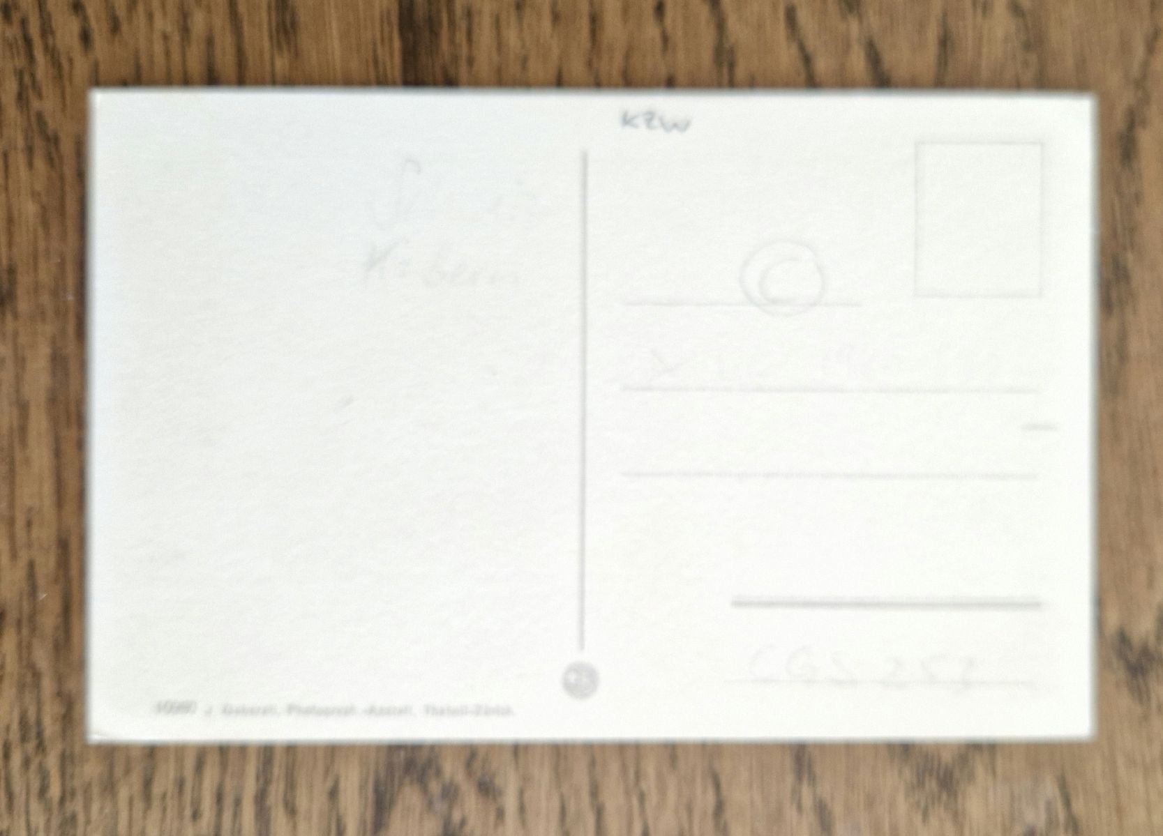 Cartoline postali: Blausee gegen den Niesen – Usato da Ebikon venduto da Donar50 2