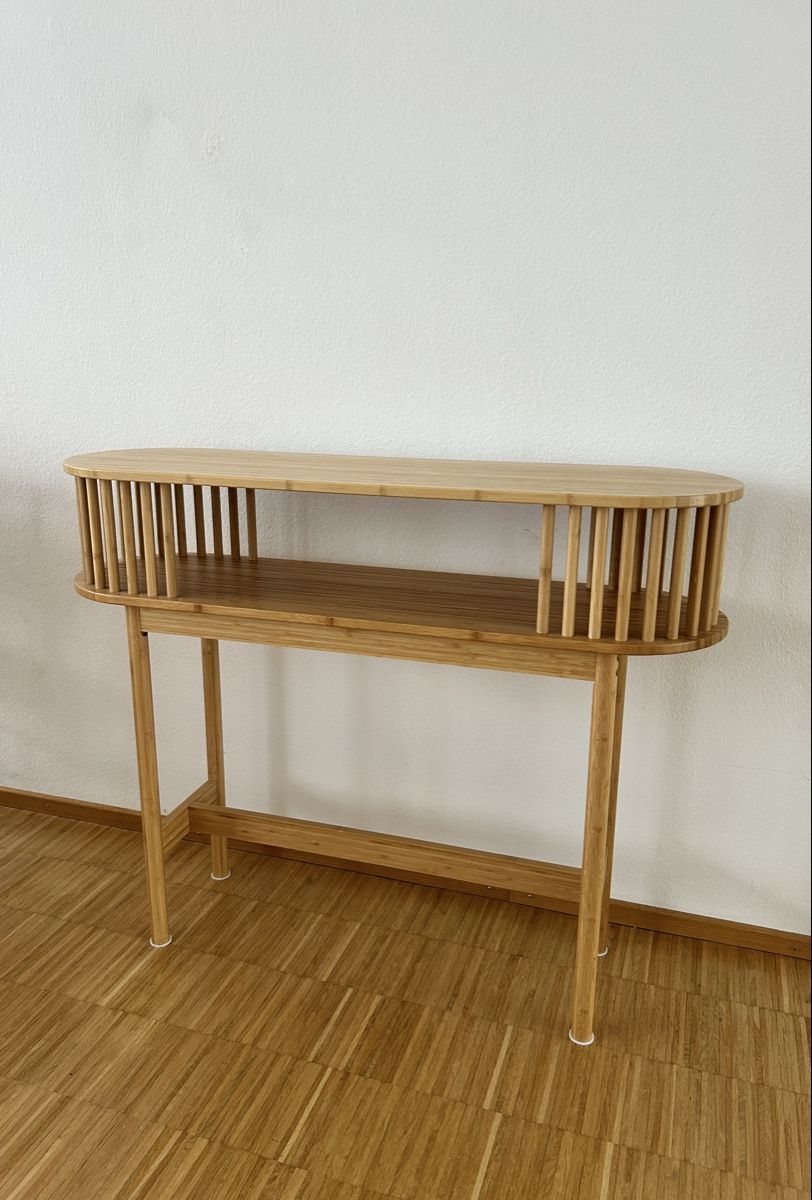 Tische: Bamboo Entryway Table – Neu (gemäss Beschreibung) aus Basel von bob_85by 3