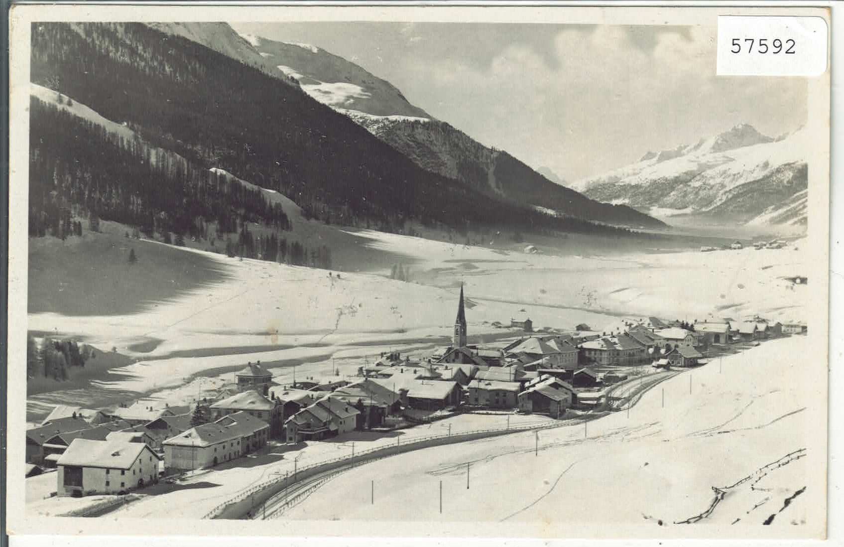 Cartes postales: Scanfs - Generalansicht im Winter – D'occasion à Ettingen par Kartenplanet