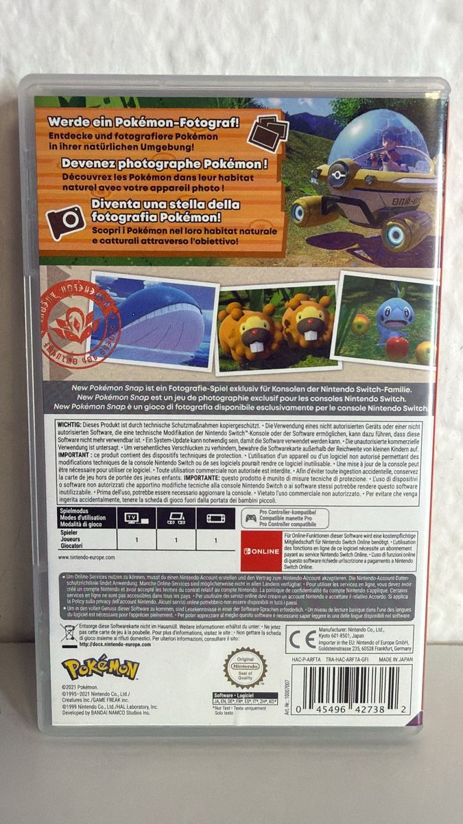 Nintendo Giochi: Pokémon Snap for Nintendo Switch - Great Condition! – Usato da Ehrendingen venduto da bubulence 1