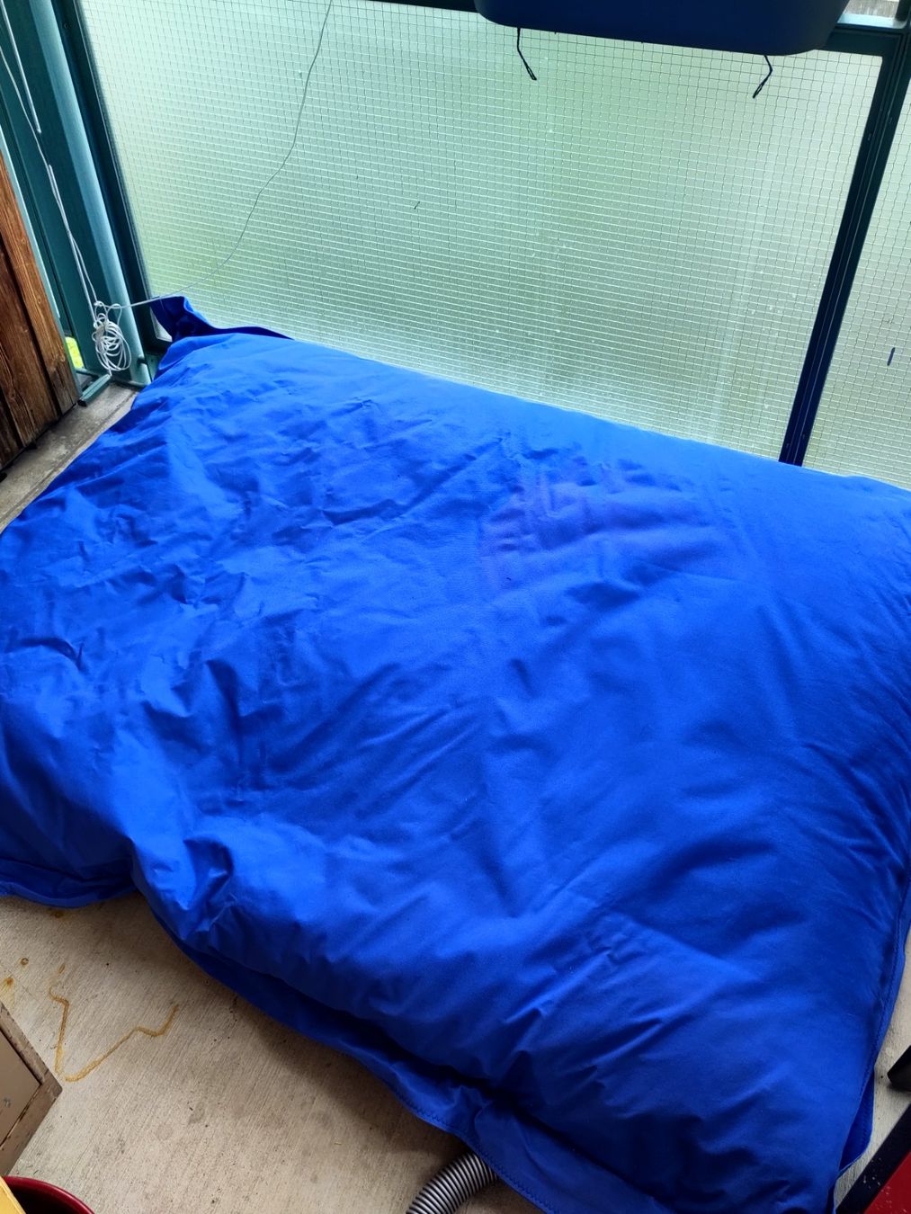 Coussins: Summer Sale: Grosser blauer Sitzsack – D'occasion à Zürich par cpqlab.26 1