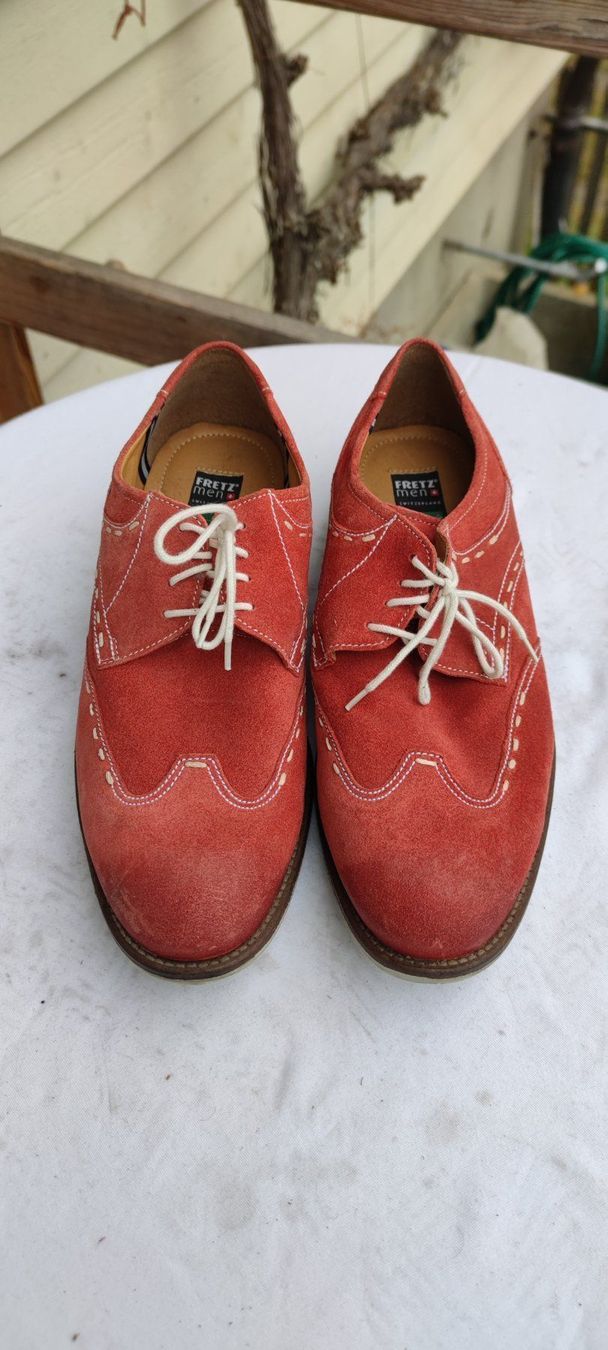 Herrenschuhe: Herren Schuh gr. 43 Wildeleder – Gebraucht aus Schweizersholz von fuchs06