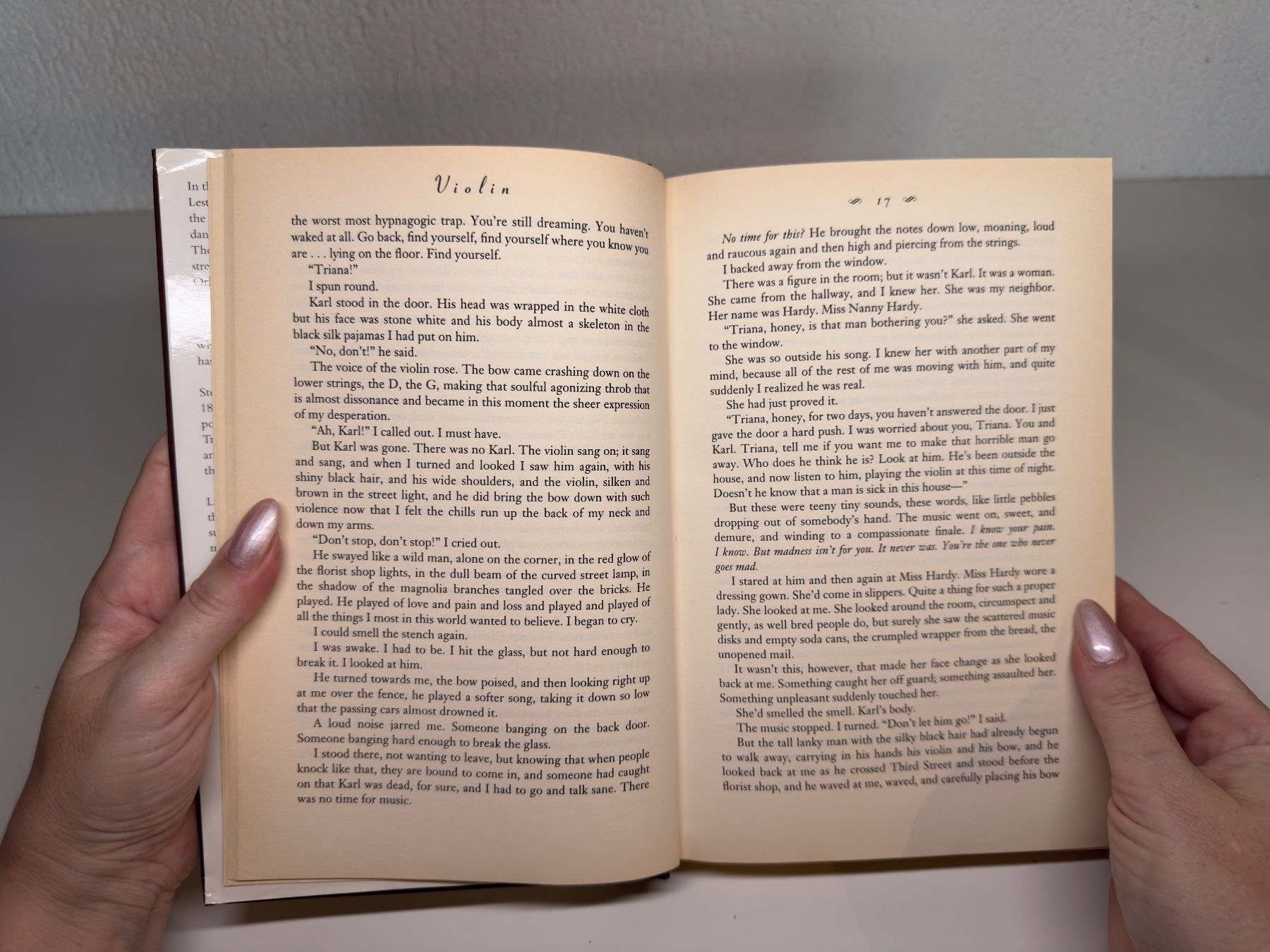 Libri: NOVEL: Anne Rice, Violin – Usato da Grosswangen venduto da English_books 4
