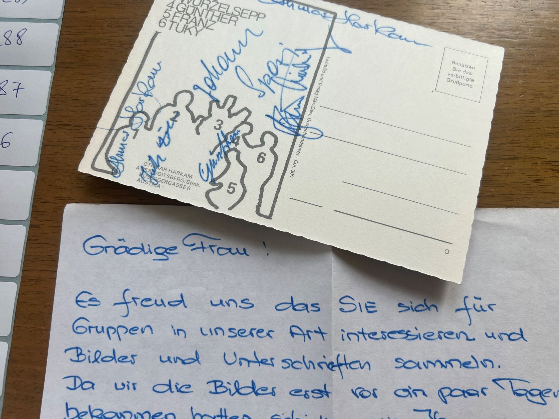 Autografi: Verschiedene Autogramme 276 – Usato da Glattfelden venduto da maa_qcj8 2