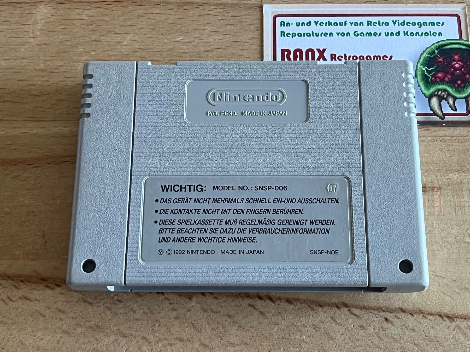 Nintendo Giochi: Super Mario Kart SNES Spielmodul original – Usato da Thalwil venduto da ranx 1