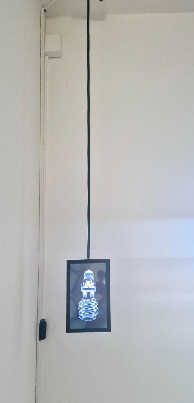 Lampes: Lampe design suspension - radio ampoules – D'occasion à Genève par alemagri 2