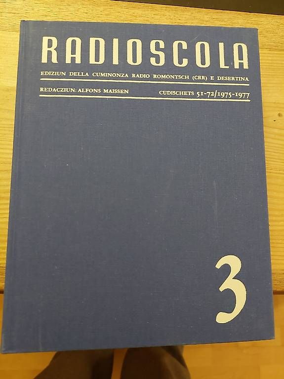 Radios: Radioscola – D'occasion à Scuol par Jacobus2