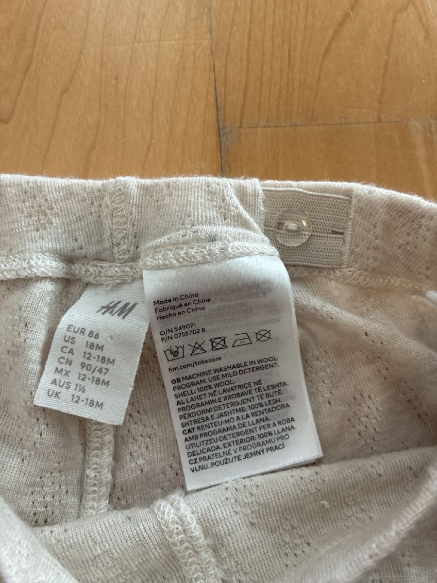 H&M Pantaloni: Dünne Wollhose 86 – Usato da Baar venduto da angelitam 1