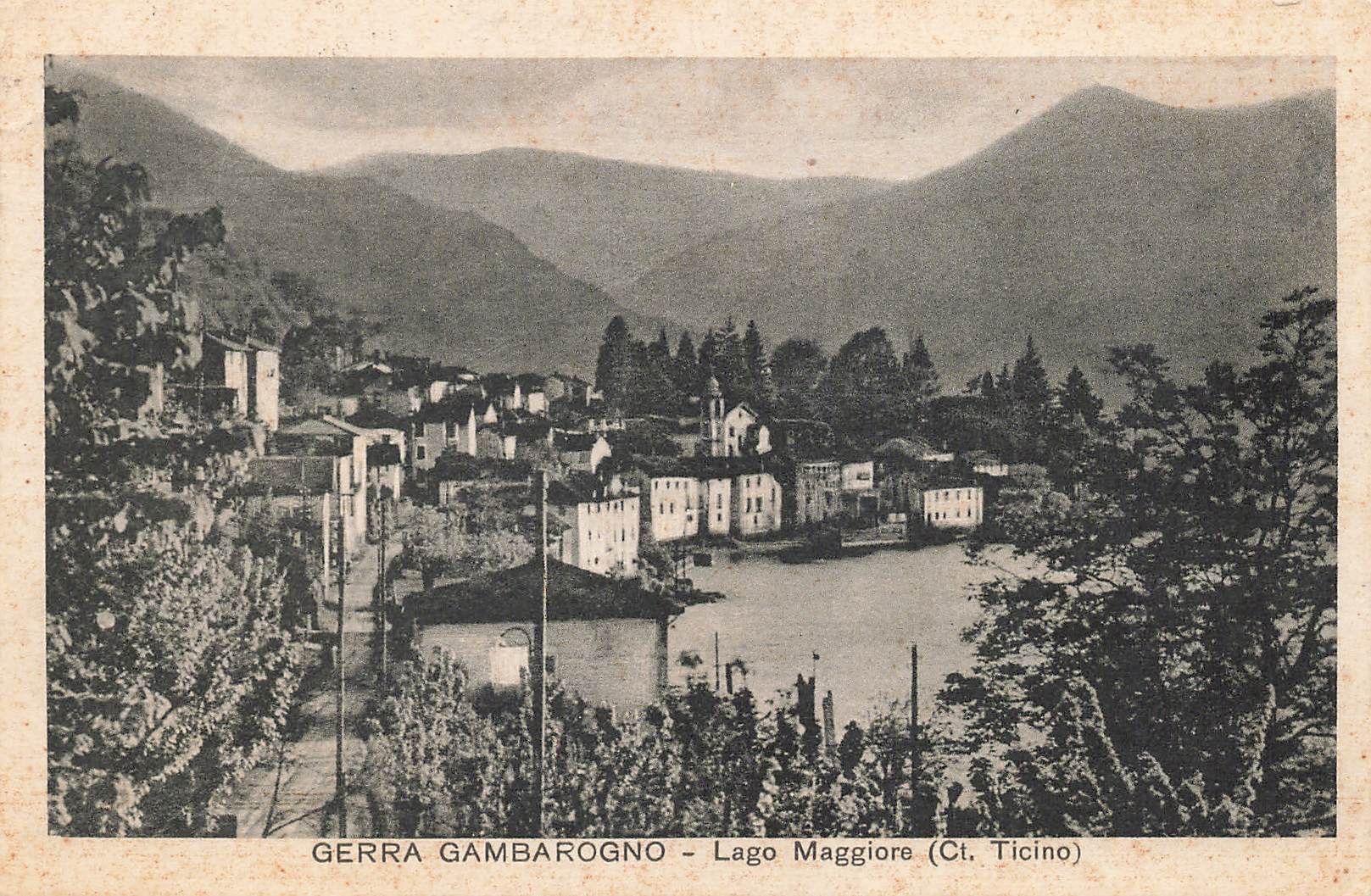 Cartoline postali: Gambarogno TI Gerra Lago Maggiore – Usato da Biasca venduto da Blenio71