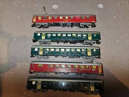 Märklin 4066 4068 SBB Personenwagen ohne OVP