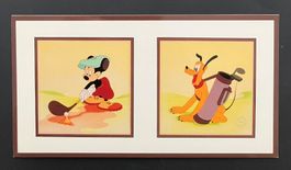Walt Disney - Postkarte - Micky Maus & Pluto