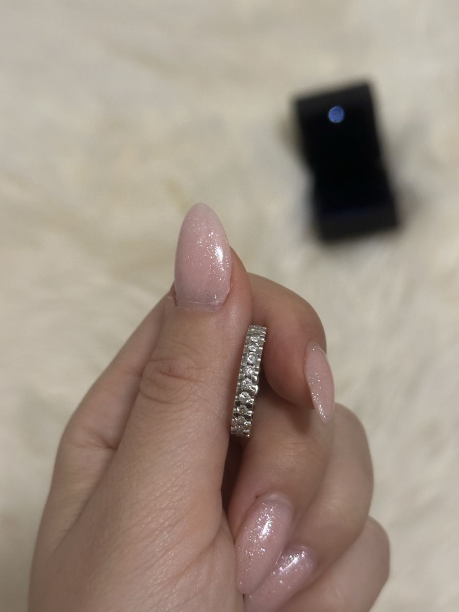 Anelli: Alliance Ring 14 Karat mit Diamanten – Usato da Luzern venduto da ariazalea 6
