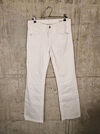Tom Tailor Alexa Bootcut Jeans Weiss– Grösse S/M  Top