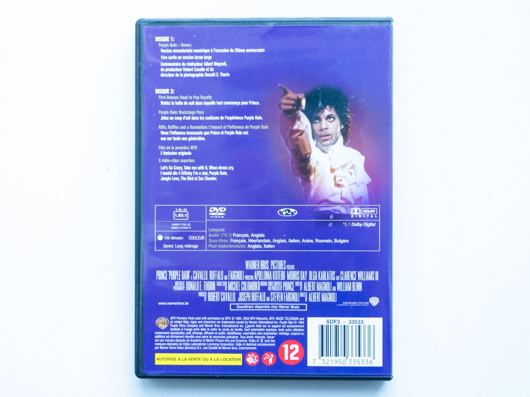 Tutti i DVDs: Prince - Purple Rain (2 DVD) – Usato da Belmont-sur-Yverdon venduto da ag97 7