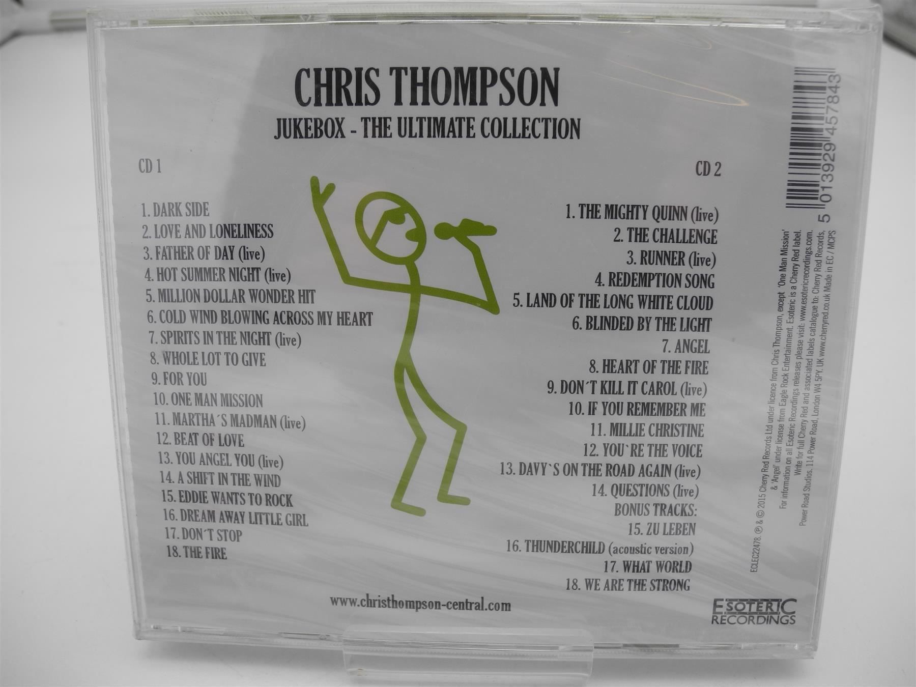 CD: CD Chris Thompson, Nr. Q37 – Nuovo e nell'imballaggio originale da Kottwil venduto da Crazyrolf 1