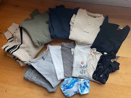 14teiliges Marken Kleiderpaket Gr. XS Roxy, Picture, Elbsand
