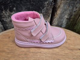 DENO Kinderboots Echtleder Stiefel gr23 Pink💕Herzig(401)