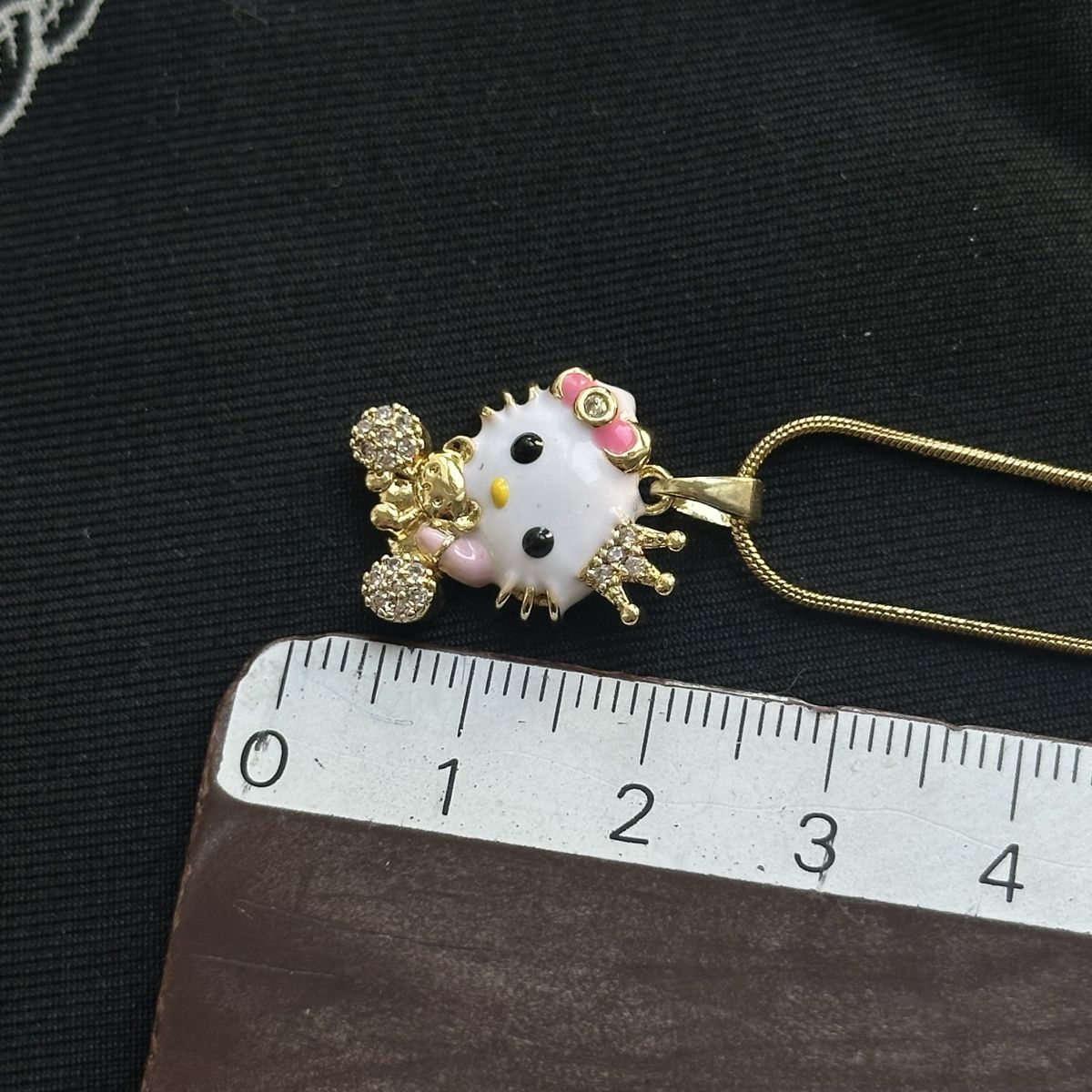 Catenine: 18KGP Hello Kitty Halskette – Nuovo (secondo la descrizione) da Givisiez venduto da dor_xb9k 5