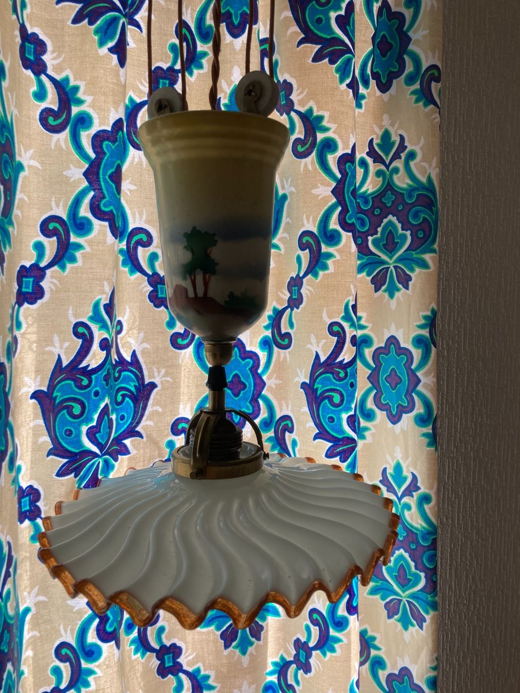 Lampadari & plafoniere: Antike Decken  Zug Lampe – Usato da Plasselb venduto da lululuca