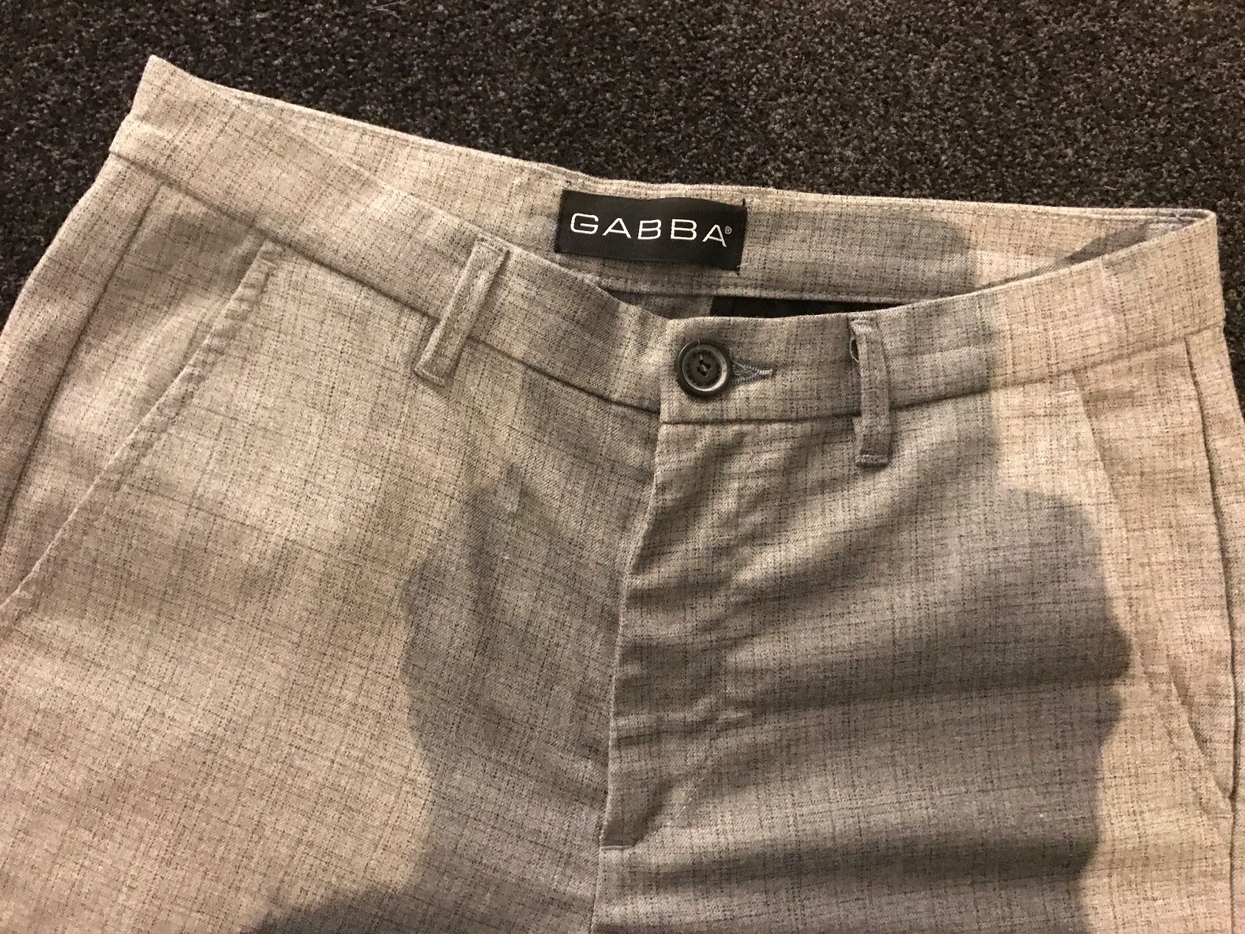 Pantaloni: Coole hellgraue Herrenhose Gr S GABBA – Nuovo (secondo la descrizione) da St. Margrethen SG venduto da kellenbh 3
