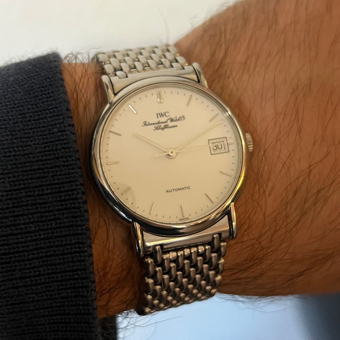IWC Orologi: IWC Portofino Automatic White Dial Full Set 3513 – Usato da Carouge GE venduto da Watchaser 3