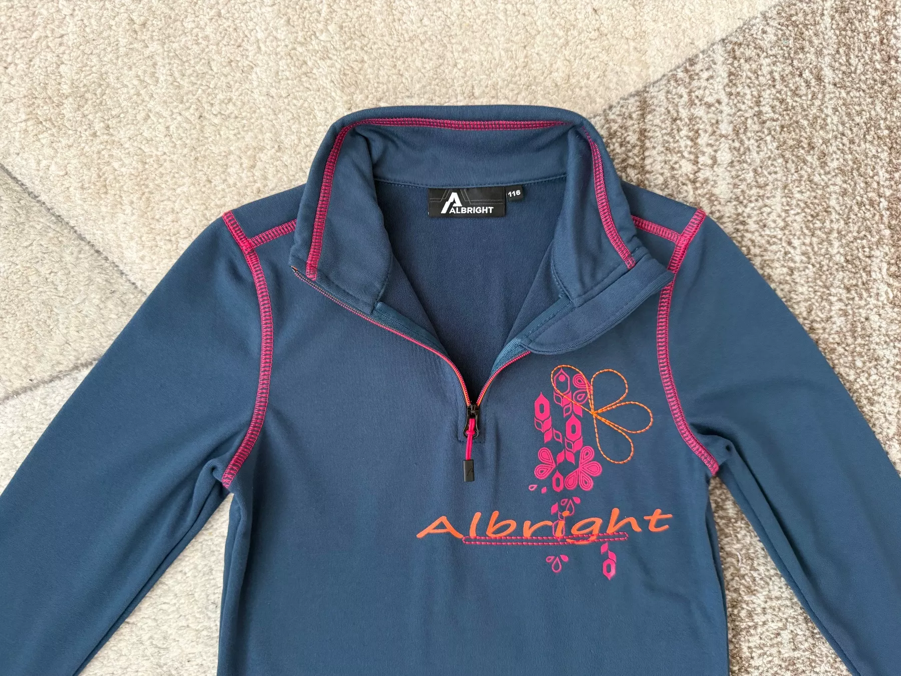 Albright Maglioni & Felpe: Pullover Albright Gr. 116 blau – Usato da Zürich venduto da Rolik123 3