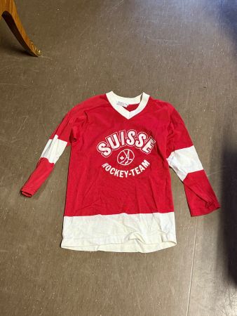 Vintage Schweiz Eishockey Team Shirt Grösse S