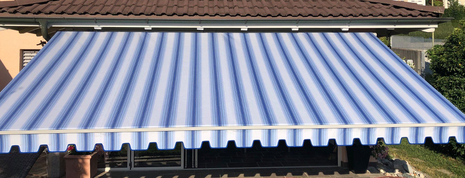 Markisen: Sonnenstroren-Tuch – Neu (gemäss Beschreibung) aus Wettswil von Px125