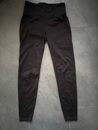 H&M Sport Leggings schwarz Grösse S